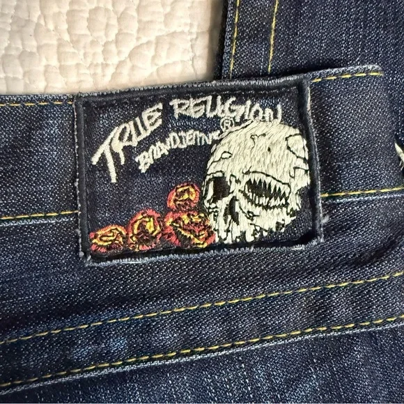 True Religion Cameron Denim western Y2K Made in the USA - Picture 11 of 14